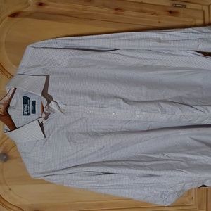 🎃🎃🎃MENS POLO RALPH LAUREN REGENTS DRESS SHIRT SIZE 20 34/35